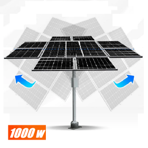 Сонячна станція поворотна Solar1000W автоматична двоосьова