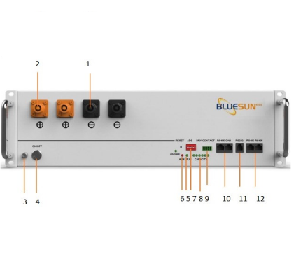 Акумуляторна батарея Bluesan BSM48106 (LiFePO4 51,2V 106Ah 5,24kW)