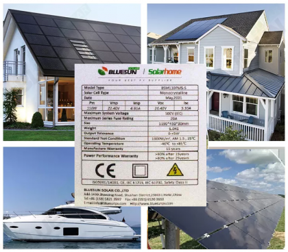 Сонячна панель 100 W       (US110M) UmaxSolar МОНО